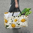 thumbnail image 7 of Daisy Large Capacity Reusable Oxford Cloth Grocery Baskets: Foldable Toy Basket, Storage Bag, Easter Basket, 7 of 7