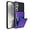 Purple, variant on Case for Galaxy A13 5G,Flip Cover Hidden Card Slot Wallet Case,Card Holder Dual-Layer Design Heavy Duty Protection Shockproof Phone Case for Samsung Galaxy A13 5G/4G (Blue)