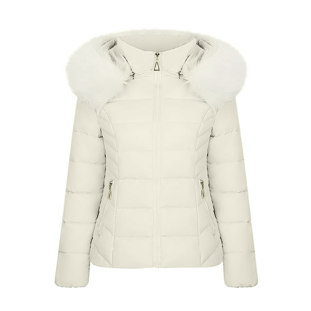 Chaquetas y abrigos casuales con capucha de manga larga Chaqueta de algodón de invierno para mujer con capucha, cintura y para superar el abrigo exterior Abrigos de fibra de poliéster para mujer