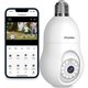 thumbnail image 1 of Cámara de seguridad LaView 4MP Bulb 2K 360° inalámbrica Outdoor Alexa, 1 of 5