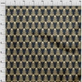 thumbnail image 3 of oneOone Coton Popeline Tissu Imprimé Floral Ikat 1 Yard 56 Inch Wide, 3 of 4