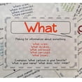 thumbnail image 5 of 6 tarjetas de palabras de preguntas en inglés YONGSHENG decoración de aula Tamaño A4, 5 of 5