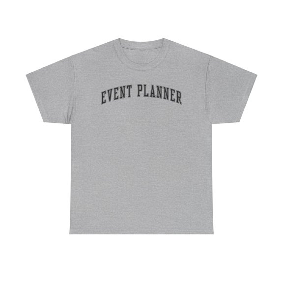 Event Planner Shirt Gifts Tshirt Crew Neck Short Sleeve