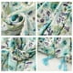 thumbnail image 3 of Bufanda bohemia para mujer, ligera, con estampado floral, chal con flecos, moda otoño-invierno, 3 of 7
