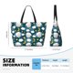 thumbnail image 4 of Fotbe Sweet Dream Lamb Bolsa de Viaje para Playa - Resistente al Agua, Bolsa Tote de Gran Capacidad y Ligera con 7 Bolsillos para Mujeres y Hombres, 4 of 7