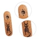 thumbnail image 1 of Mini instrumento de viento kazoo de madera de caoba kazoo para amantes de la música (gatito) Likrtyny  Para Estrenar, 1 of 2