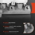 thumbnail image 2 of A-Premium Brake Master Cylinder with Reservoir and Cap Compatible with Dodge and Jeep Vehicles - Dakota 1997-1998, Wrangler 1997-2006 - Replaces 4798157, M390378, 2 of 8