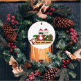 thumbnail image 2 of 2020 Christmas Ornament Santa Wearing A Face Mask Decorate Christmas Tree, 2 of 3