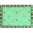 thumbnail image 1 of Ahgly Company Machine Washable Indoor Rectangle Abstract Turquoise Blue Modern Area Rugs, 2' x 3', 1 of 4