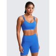thumbnail image 2 of Sostén CRZ YOGA Butterluxe Deportivo sin Aros con Escote en V Azul XL, 2 of 5