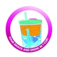 thumbnail image 4 of Snackeez 6022505 16 oz Snack & Beverage Holder, Pink, 4 of 4