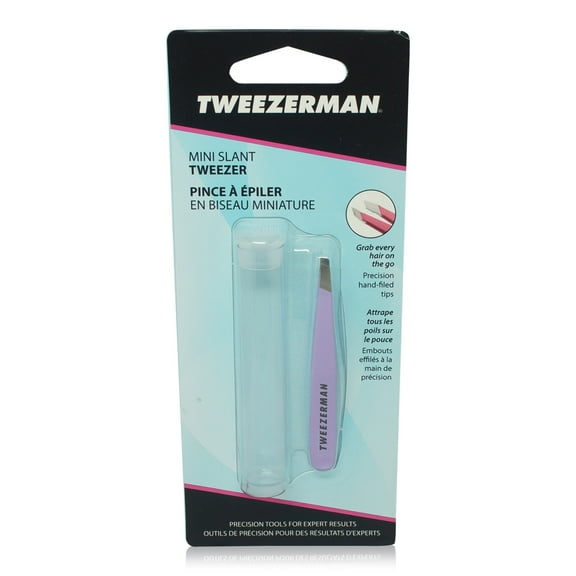 Tweezerman Mini Slant Assorted Colors Green Tea Lovely Lavender Heather Violet