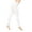 White, variant on tasrioml Women Solid Color Stretchy High Waist Slim Tights Leggings Pencil Pants Trousers