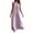 Purple, variant on Xaqiouau Women's Halter Neck Sleeveless Maxi Dress Loose Casual Linen Blend Flowy Summer Beach Dress