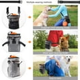thumbnail image 2 of Pet Dog Puppy Obedience Agility Training Treat Snacks Pouch Belt Bags Easily Carries Pet Kibble Treats, 2 of 8