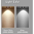 thumbnail image 4 of 2-Piece 230V PIR Motion Sensor Light GU10 LED 3W Automatical On/Off No Switch Public Area Corridor Aisle Passageway Lighting, 4 of 4