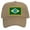 Beige, variant on Top Headwear Country Brazil Flag Hat - Brazilian Patriotic Trucker Cap Kelly Green