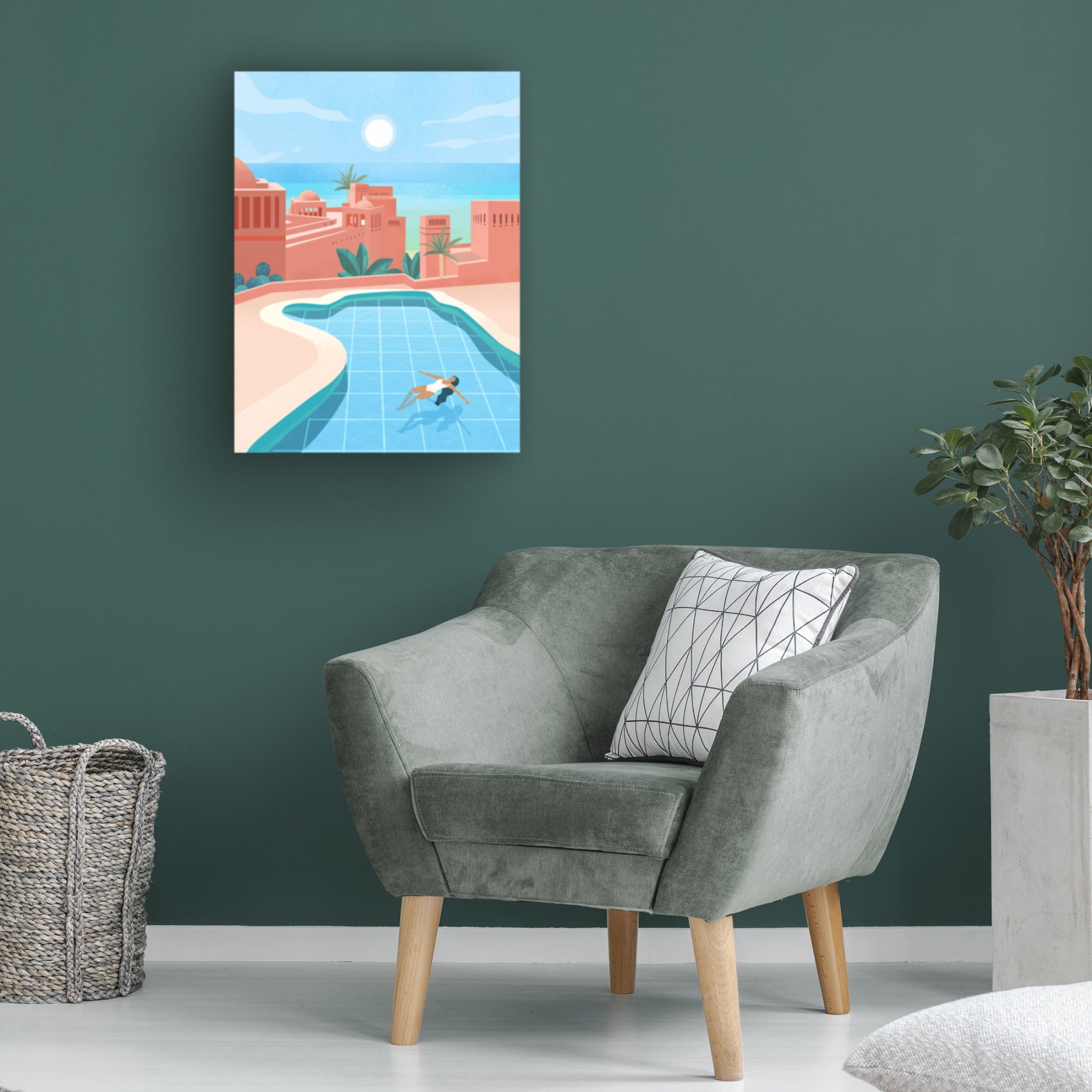 Trademark Fine Art Petra Lizde Tenerife Canvas Wall Art