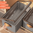 thumbnail image 6 of 2 Pack Fabric Storage Bins with Lids,Cube Storage Organizer with Metal Frame ,Collapsible Stackable Storage Baskets with Handles, Foldable Closet Storage Boxes Totes for Toys, Clothes, Home, Office, 6 of 10