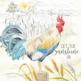 thumbnail image 2 of Coulter, Cynthia 20x20 White Modern Wood Framed Museum Art Print Titled - Good Morning Sunshine VII-Let the Sunshine, 2 of 4