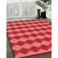 thumbnail image 3 of Ahgly Company Machine Washable Indoor Square Transitional Red Area Rugs, 3' Square, 3 of 7
