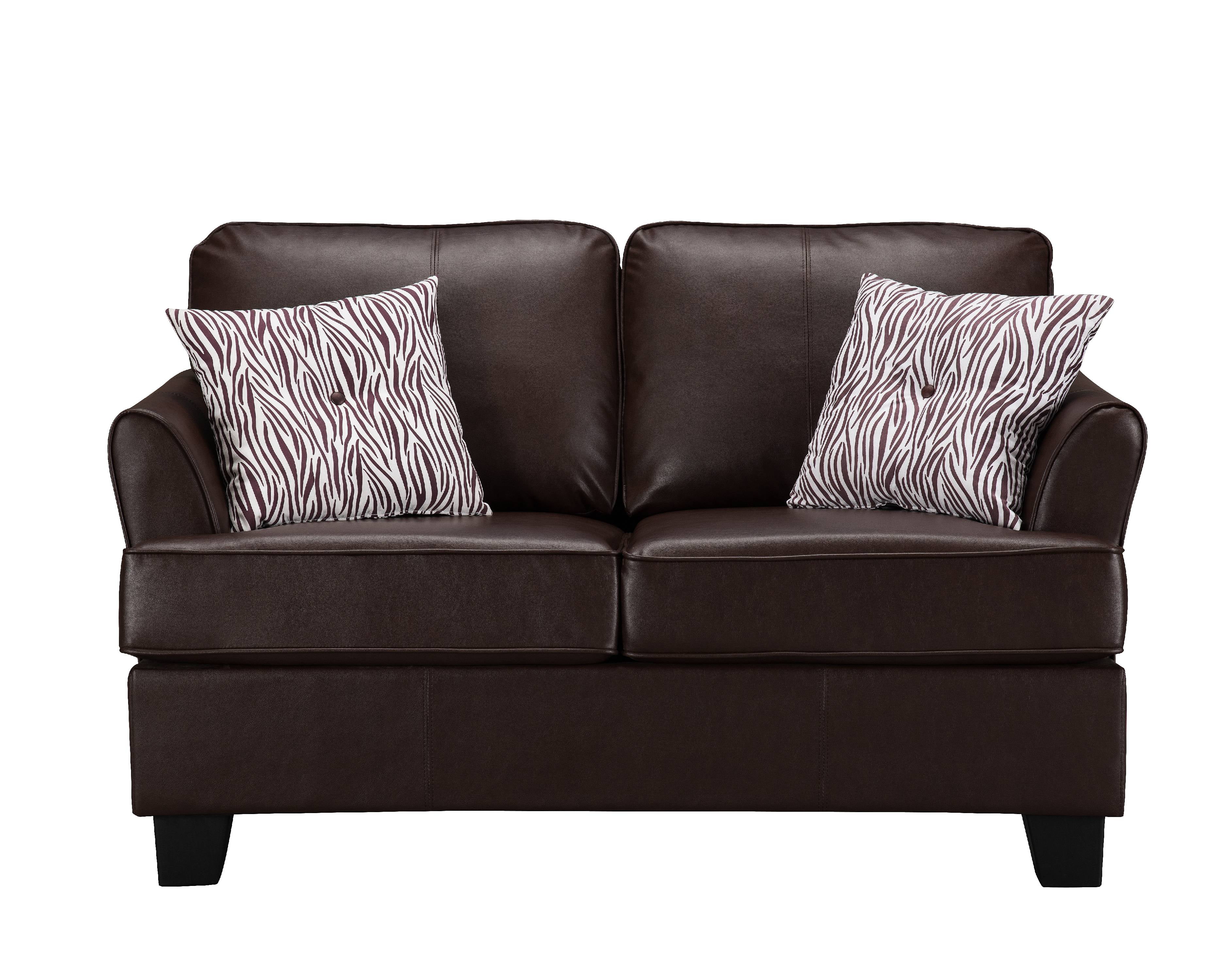 Faux Leather Sofas