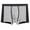 Black, variant on Besolor Men's Cotton Boxer Briefs Color Block Stretchy Elastic Waistband Comfort Breathable Wicking Underwear