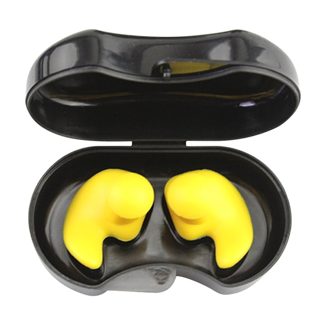 Amdohai Bouchons d'Oreilles de Natation Étanches Réutilisables en Silicone pour Adultes