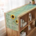 thumbnail image 6 of Table Runners 70 Inches Long Dress Scarves, Sunflowers Farmhouse Coffee/Dining/Kitchen Table Decor, Holiday Table Runner, Modern Bee You Are My Sunshine Green 13x70 Inch, 6 of 9