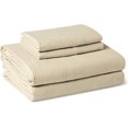 thumbnail image 1 of Brushed Microfiber Sheet Set, Extra Soft with Natural Texture, 4-Piece, Full, Beige, 1 of 10
