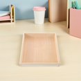 thumbnail image 2 of Mesa de arena: Caja de arena de madera para escritorio para niños - Bandeja Montessori cuadrada para espacios pequeños y salas de juegos en interiores, 2 of 8