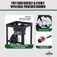 thumbnail image 3 of Hike Crew 14-Piece Outdoor Propane Turkey Fryer Kit with Igniter, 50,000 BTU, 30 Qt & 10 Qt Pots, 3 of 8