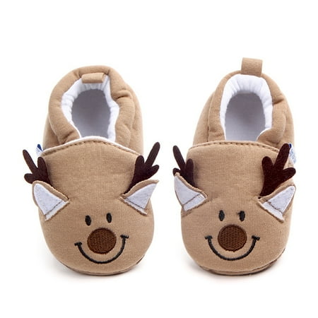 

Infant Baby Boys Girls Cartoon Warm Crib Shoes Kids Prewalker Sneakers Shoes
