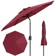 thumbnail image 1 of Garvee Parasol de Patio Octogonal pour l'Extérieur, 8,69 x 8,69 x 7,87 Pi, 8 Nervures Robustes, Rouge Foncé, 1 of 7