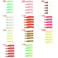 thumbnail image 2 of 120mm Luminous Octopus Lure Squid Rubber Fishing Trout Swing Lure 5Pcs, 2 of 7