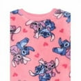 thumbnail image 3 of Stitch and Angel Baby Girls Printed Crewneck Sweatshirt and Joggers Set, 2-Piece, Sizes 0/3M-24M, 3 of 6