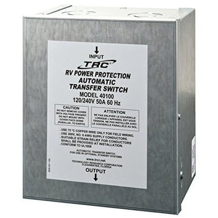 Automatic Switch - Technology Research (40100) 50 Amp Surge Guard Automatic Transfer Switch