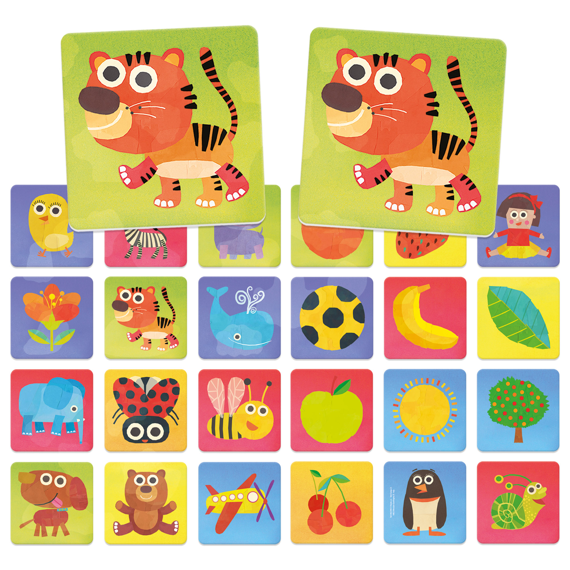 Headu: Tactile Baby Memo – Memory & Matching Pairs Game, Jumbo Textured Tiles, Sensory Play, Color-Shape-Pattern Recognition Development, Toddlers 2-4