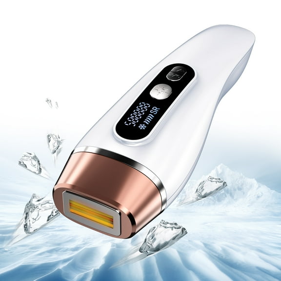 Hair Removal for Women and Men, Hair Removal Device 3 in 1 with Cooling System & Painless Hair Removal Device at-Home, 5 Energy Levels, 2 Modes for Whole Body Use