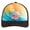 Surf, variant on Waving USA American Flag Trucker Hat with Mesh Back, City Streets