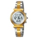 thumbnail image 2 of Reloj analógico-digital multifuncional con correa de acero inoxidable, resistente al agua, cronógrafo, calendario, alarma, luminiscente, para hombres y mujeres, caja de 33.7 mm., 2 of 9