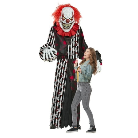 Men's Giant Towering Terror Clown Inflatable Adult Costume