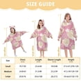 thumbnail image 3 of BZSMCE Wearable Blanket Hoodie Fashion Starry Constellation Dance Home Wear, 3 of 7
