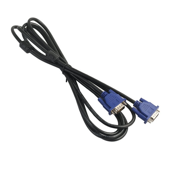 STRANDCHIC Computer Cable Adapter Cord VGA Cable Blue Metal 1Pack