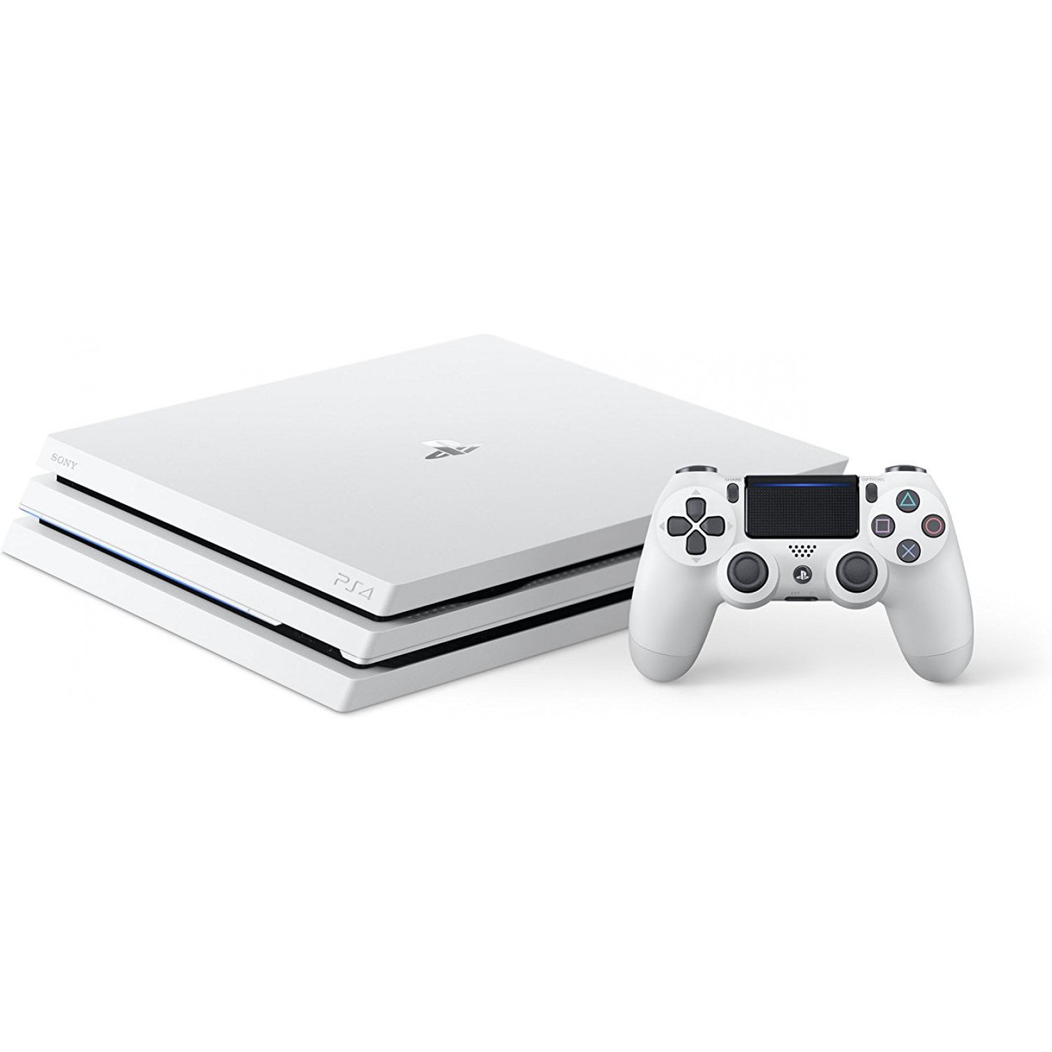 Sony PlayStation 4 Pro 1TB Gaming Console, Glacier White, CUH 