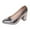 B Silver, variant on Wovix Women Pumps Pointed Toe on Mid Heel Dress Office Block Heels Shoes Elegant Soft Daily Carnival High Heels