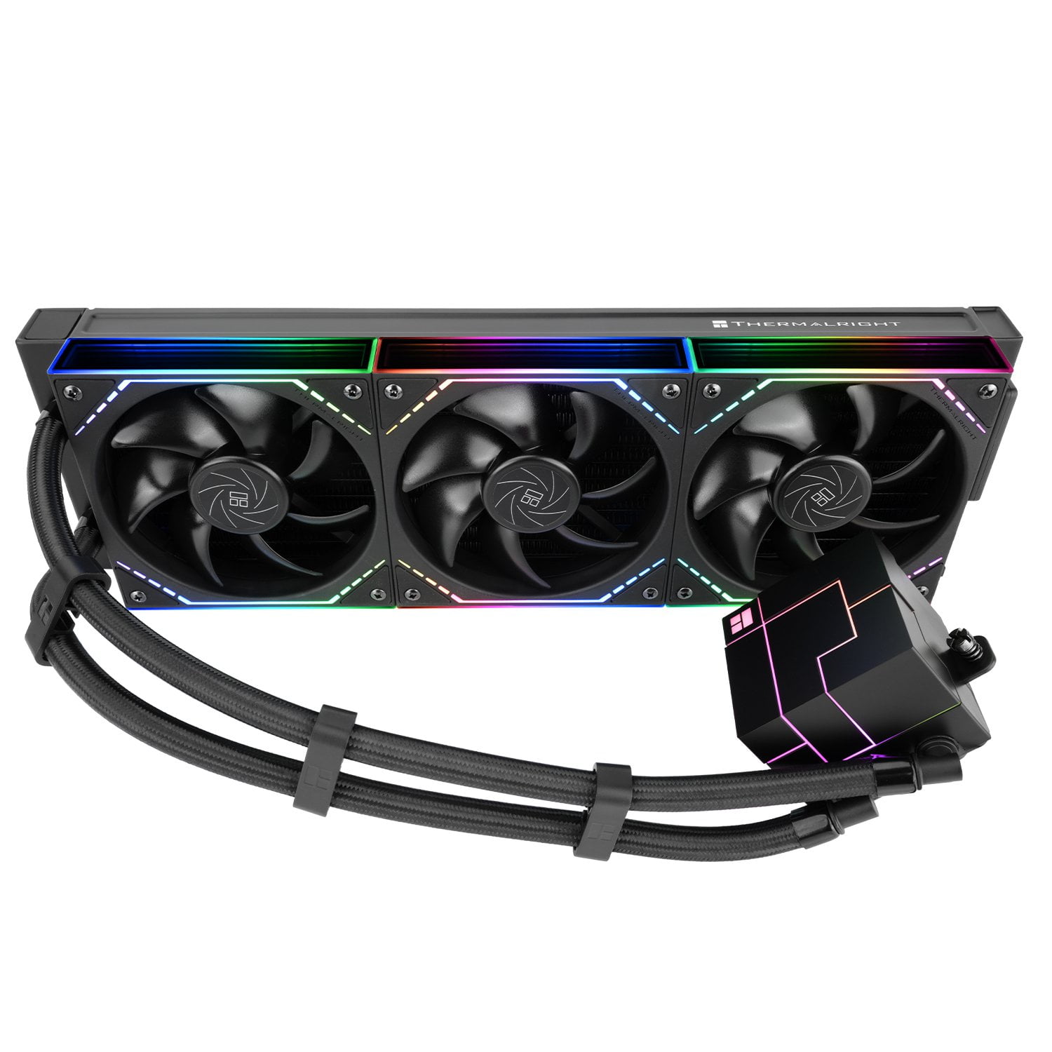Thermalright Core Matrix 360 Black V2 CPU Liquid Cooler with 120mm PWM Fan (Black)