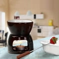 thumbnail image 4 of pitrice Chocolate Fondue Set Chocolate Cheese Fondue Pot Ceramic Fondue Set for Melting Chocolate Cheese, 4 of 9