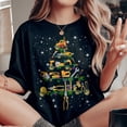 thumbnail image 2 of Mechanic Christmas Tree T-Shirt, Funny Mechanic Lover Gift, Mechanic Christmas Lights T-Shirt, Christmas Tree Shirt for Women and Men, 2 of 3
