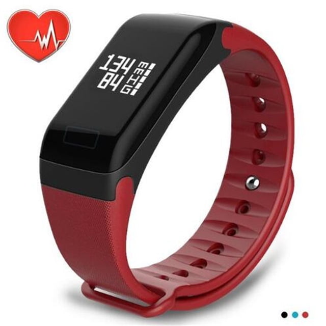 smart bracelet wristband watch heart rate monitor blood pressure fitness tracker